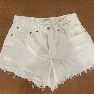 Abercrombie and Fitch Curve Love Boyfriend shorts